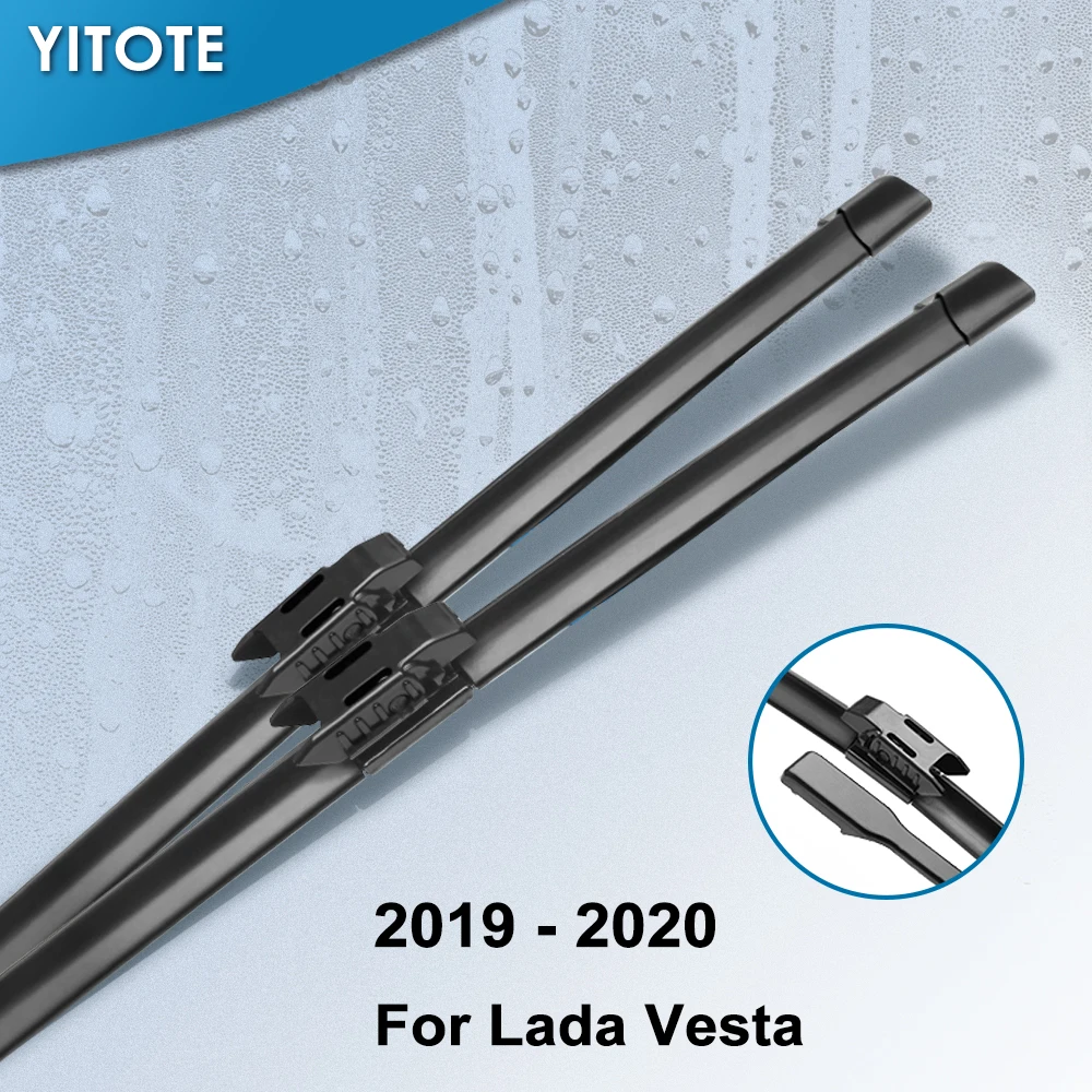 YITOTE Windscreen Hybrid Wiper Blades for Lada Vesta Fit Pinch Tap Arms 2019 2020
YITOTE Windscreen Hybrid Wiper Blades for Lada Vesta Fit Pinch Tap Arms 2019 2020