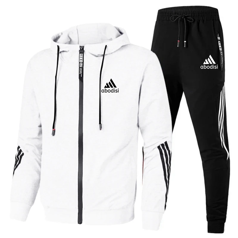 Men's Sportswear 2021 New Hot Sale Tracksuit Zipper Spring Sport Suit Brand Clothes High Quality Hoodie Pant Set Fast Shipping
Men's Sportswear 2021 New Hot Sale Tracksuit Zipper Spring Sport Suit Brand Clothes High Quality Hoodie Pant Set Fast Shipping