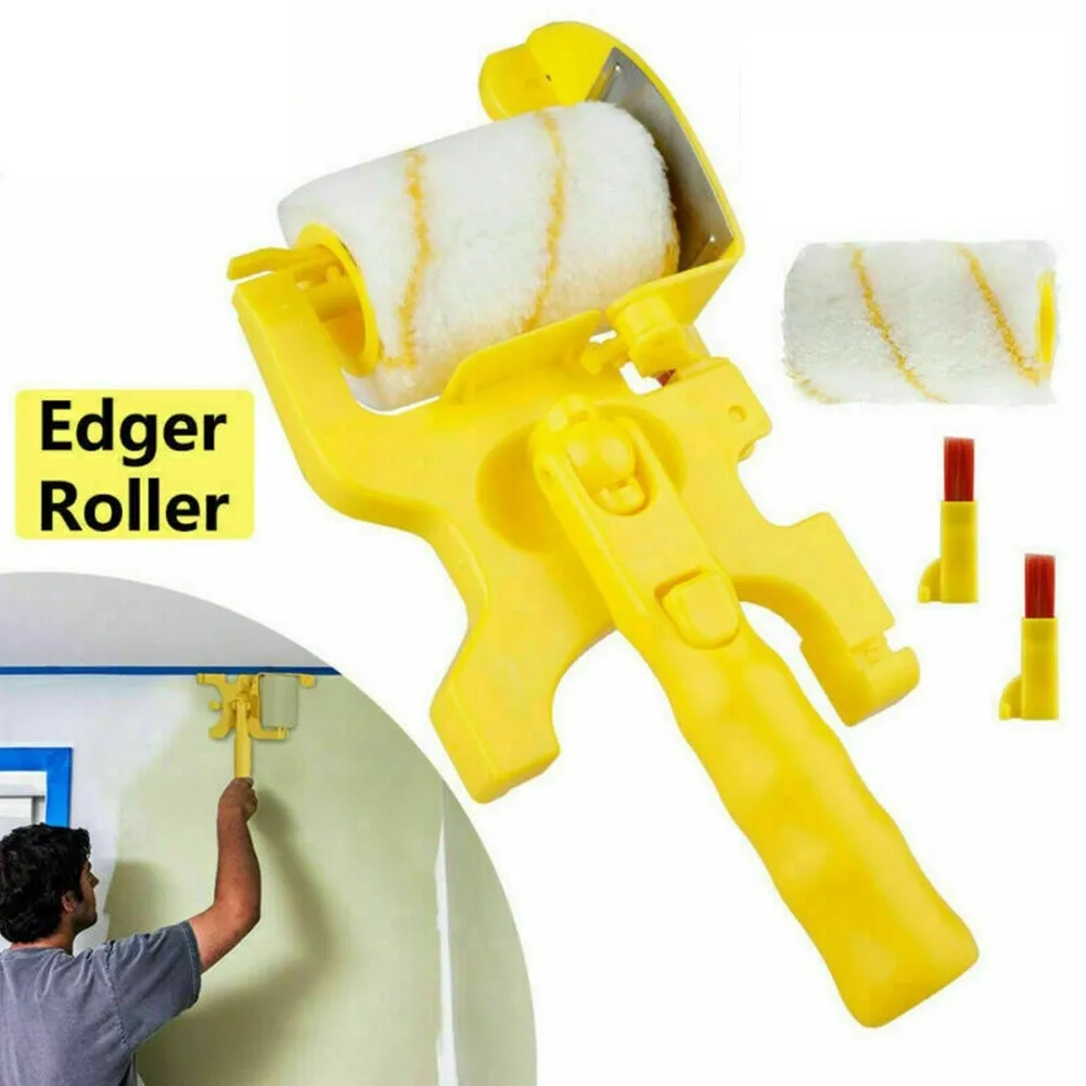 Clean-Cut Paint Edger Roller Brush Painting Safe Tools Set For Wall Ceiling Household Home Improvement Supplies
Clean-Cut Paint Edger Roller Brush Painting Safe Tools Set For Wall Ceiling Household Home Improvement Supplies
