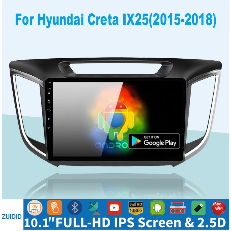 2 Din Android 10. car Radio multimedia player GPS Navigation For hyundai ix25 creta 2015-2018 2GB RAM 32GB ROM 2din Carplay
2 Din Android 10. car Radio multimedia player GPS Navigation For hyundai ix25 creta 2015-2018 2GB RAM 32GB ROM 2din Carplay