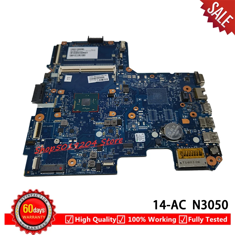 Материнская плата 6050A2730601-MB-A01 для ноутбука HP 240, G4 14-AC, 814051-001, 814051-601, 814051-501, SR29H, N3050
Материнская плата 6050A2730601-MB-A01 для ноутбука HP 240, G4 14-AC, 814051-001, 814051-601, 814051-501, SR29H, N3050