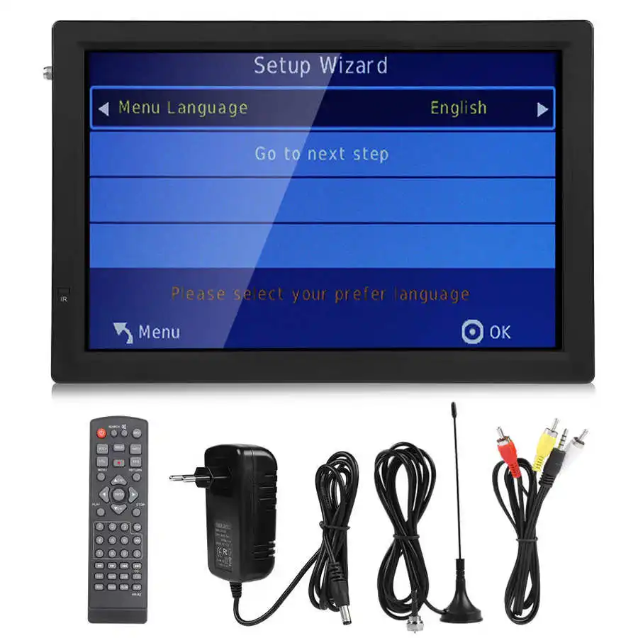 LEADSTAR tv smart TV 14in 1080P Автомобильный цифровой ТВ A Высокочувствительный тюнер