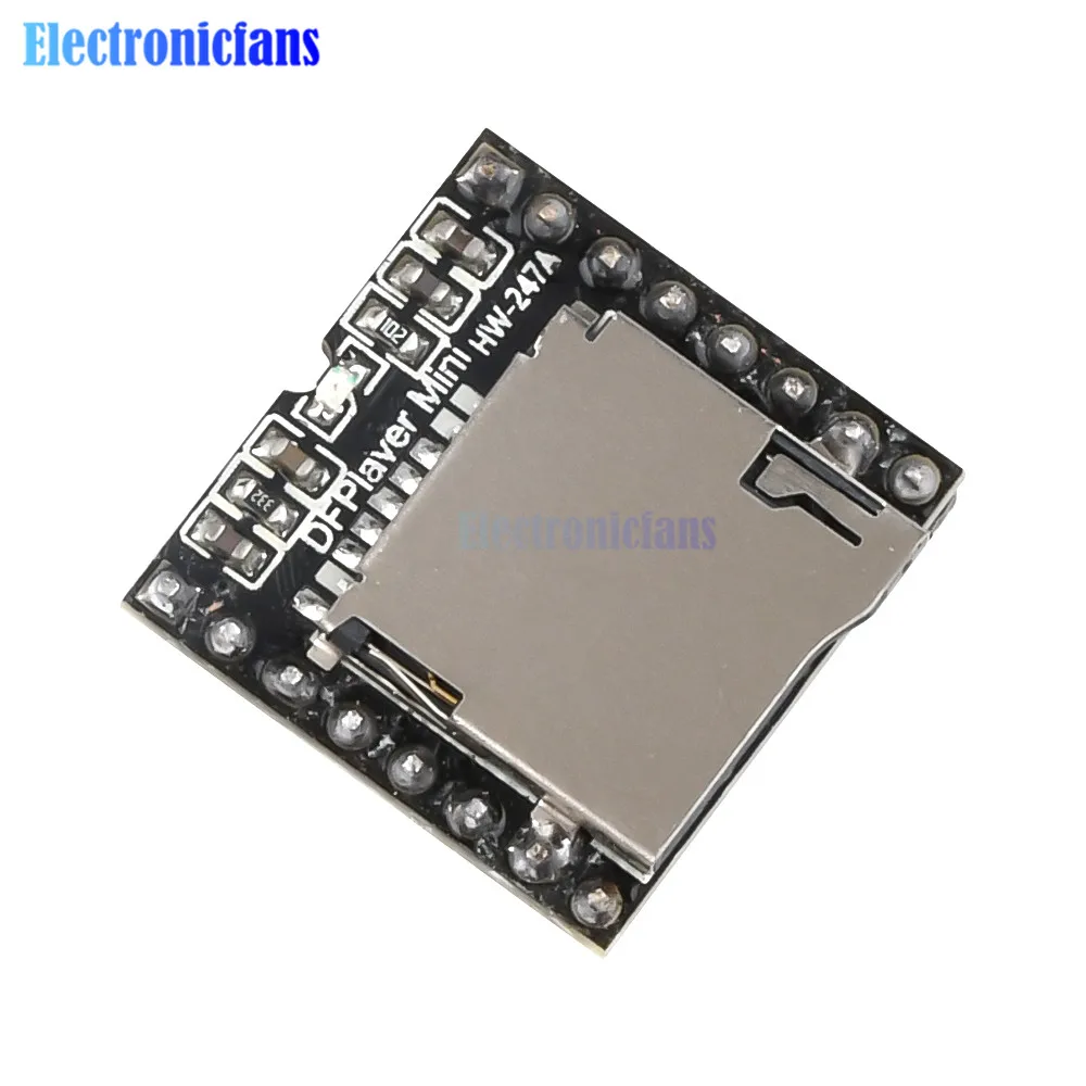 Плата декодирования голоса DFPlayer 5 шт./лот модуль мини MP3-плеера для Arduino с