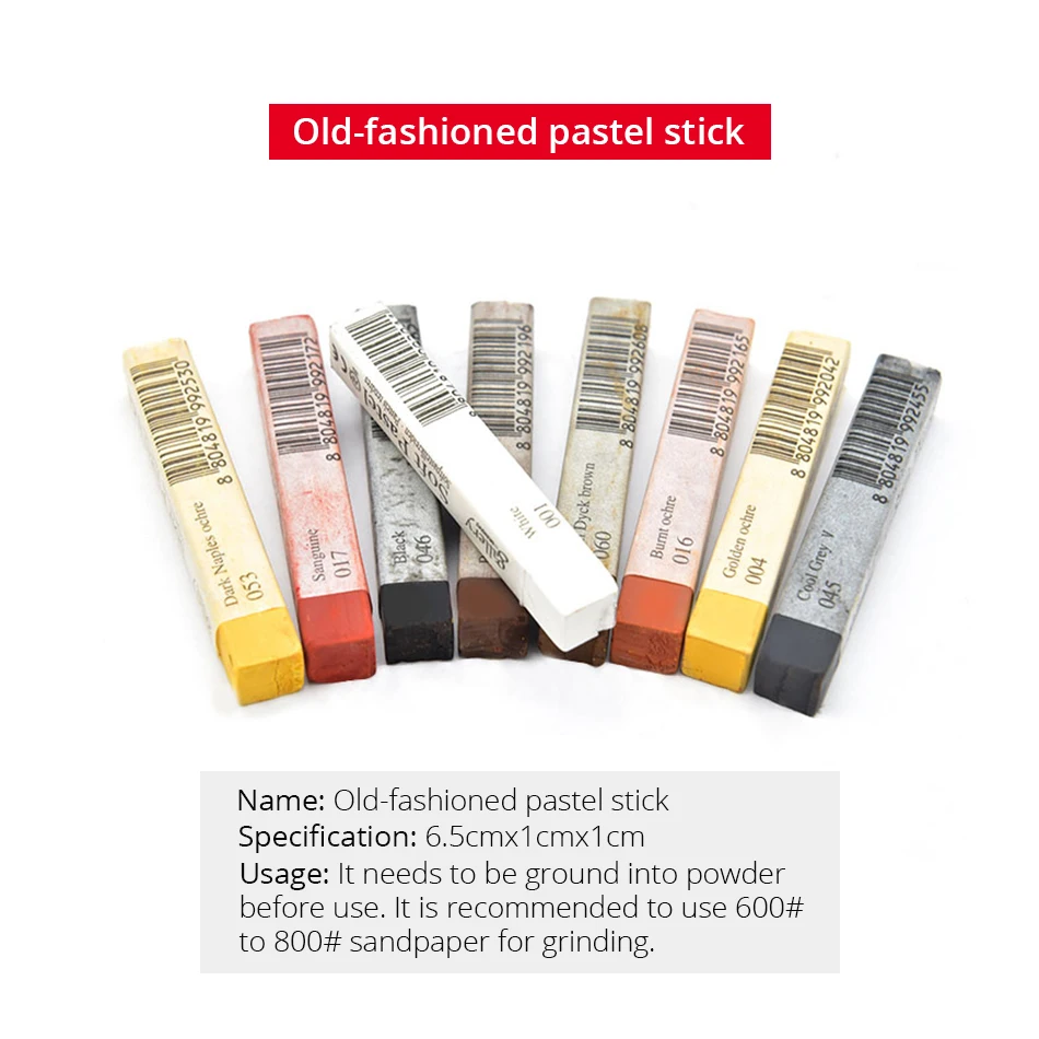 Old-fashioned pastel stick Military model coloring chalk Old-fashioned effect pastel stick Model old special accessories
Old-fashioned pastel stick Military model coloring chalk Old-fashioned effect pastel stick Model old special accessories