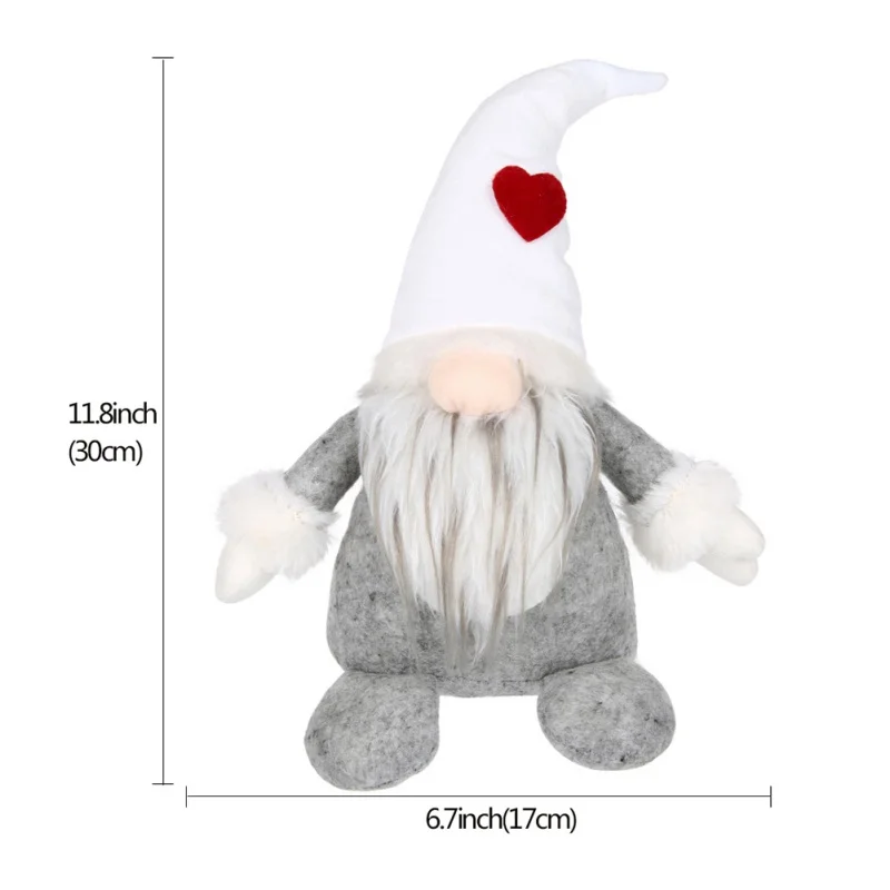 Swedish Christmas Santa Claus Tomte Standing Long Hat Gnome Plush Doll Handmade Home Decor Collectible Dolls Desktop Ornament
Swedish Christmas Santa Claus Tomte Standing Long Hat Gnome Plush Doll Handmade Home Decor Collectible Dolls Desktop Ornament