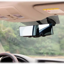 HD зеркало заднего вида для автомобиля широкоугольное Панорамное