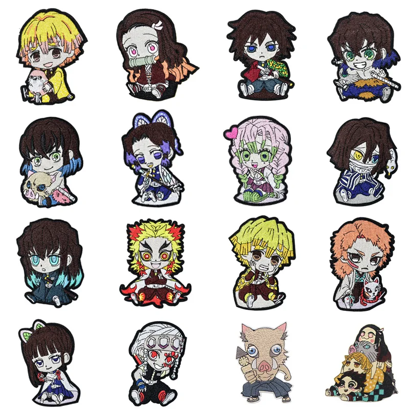 E2418 Funny Cartoon Cute Embroidered Anime Patches Iron or Sew On Badges Clothes Shoes Applique DIY Decoration
E2418 Funny Cartoon Cute Embroidered Anime Patches Iron or Sew On Badges Clothes Shoes Applique DIY Decoration