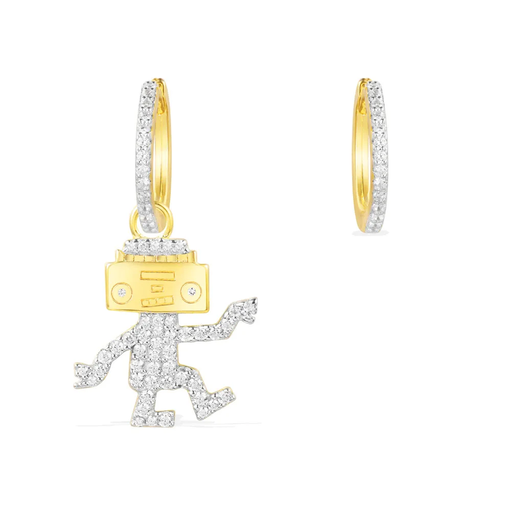 Original 1: 1 High Quality Zirconia Made Magical Alien Series Earrings Fashion Women Luxury Glamour Accessories 
Original 1: 1 High Quality Zirconia Made Magical Alien Series Earrings Fashion Women Luxury Glamour Accessories