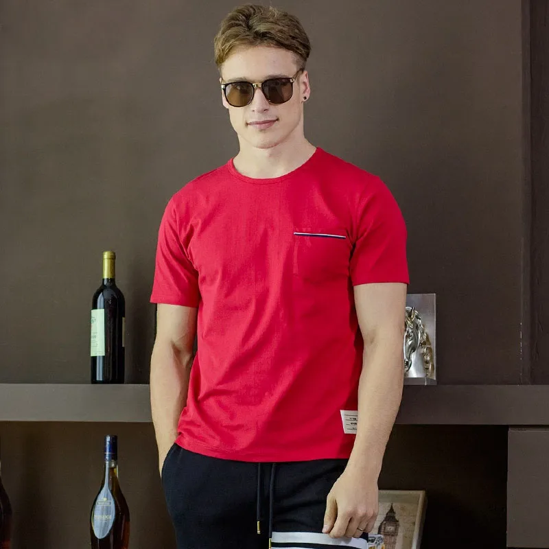TB 2021 Fashion Brand T-Shirt Men Women Short Casual Clothing Solid Summer Couple O-neck Cotton Shirts
TB 2021 Fashion Brand T-Shirt Men Women Short Casual Clothing Solid Summer Couple O-neck Cotton Shirts