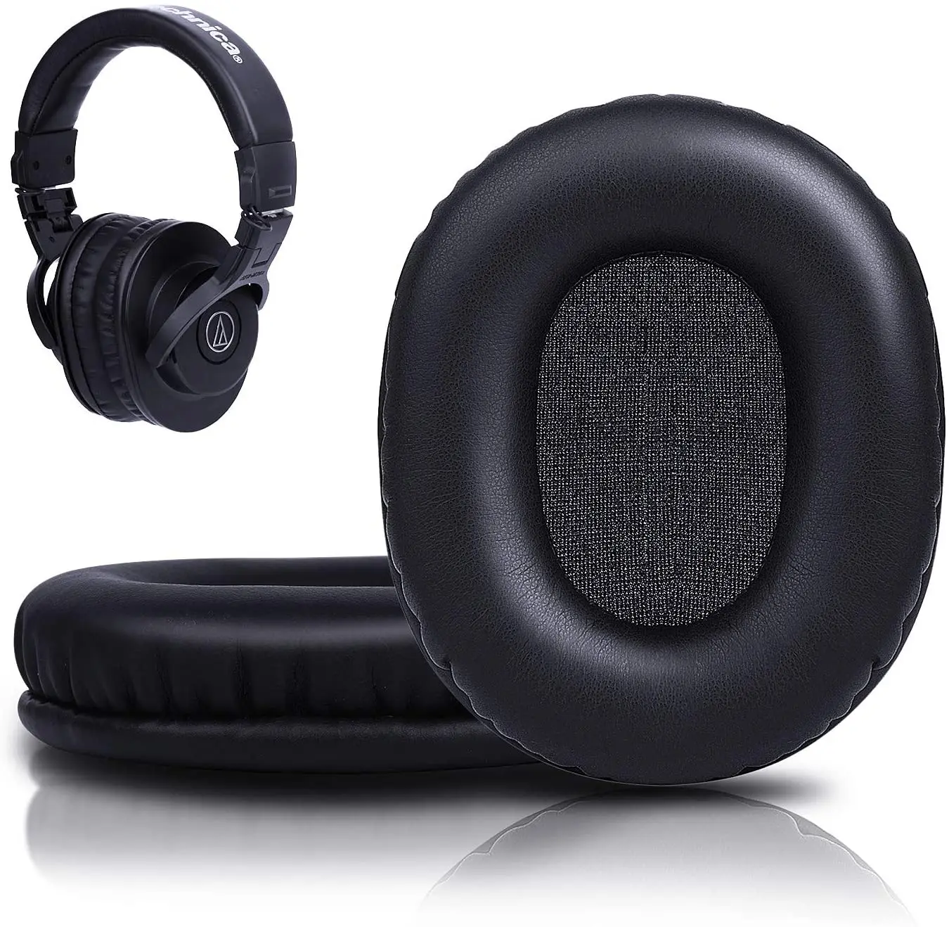Replacement, Earpads Compatible with Audio Technica ATH M50 M50X M50XBT M50RD M40X M30X M20X MSR7 SX1 Monitor Headphones
Replacement, Earpads Compatible with Audio Technica ATH M50 M50X M50XBT M50RD M40X M30X M20X MSR7 SX1 Monitor Headphones