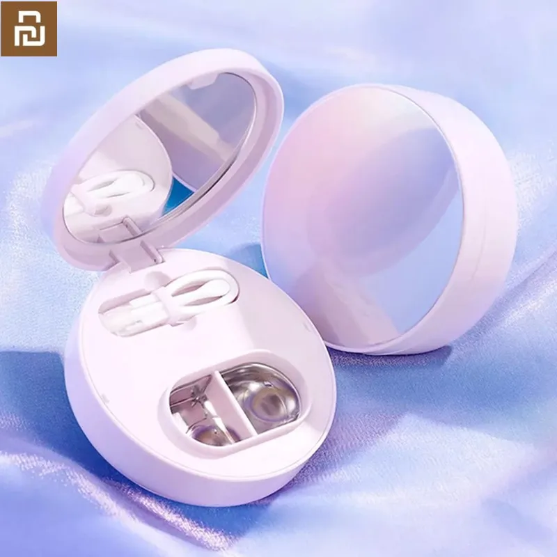 Youpin Lofans Ultrasonic Vibration Contact Lens Cleaning Box Purple One-key Control Mini Glasses Cleaner Built-in Makeup Mirror
Youpin Lofans Ultrasonic Vibration Contact Lens Cleaning Box Purple One-key Control Mini Glasses Cleaner Built-in Makeup Mirror