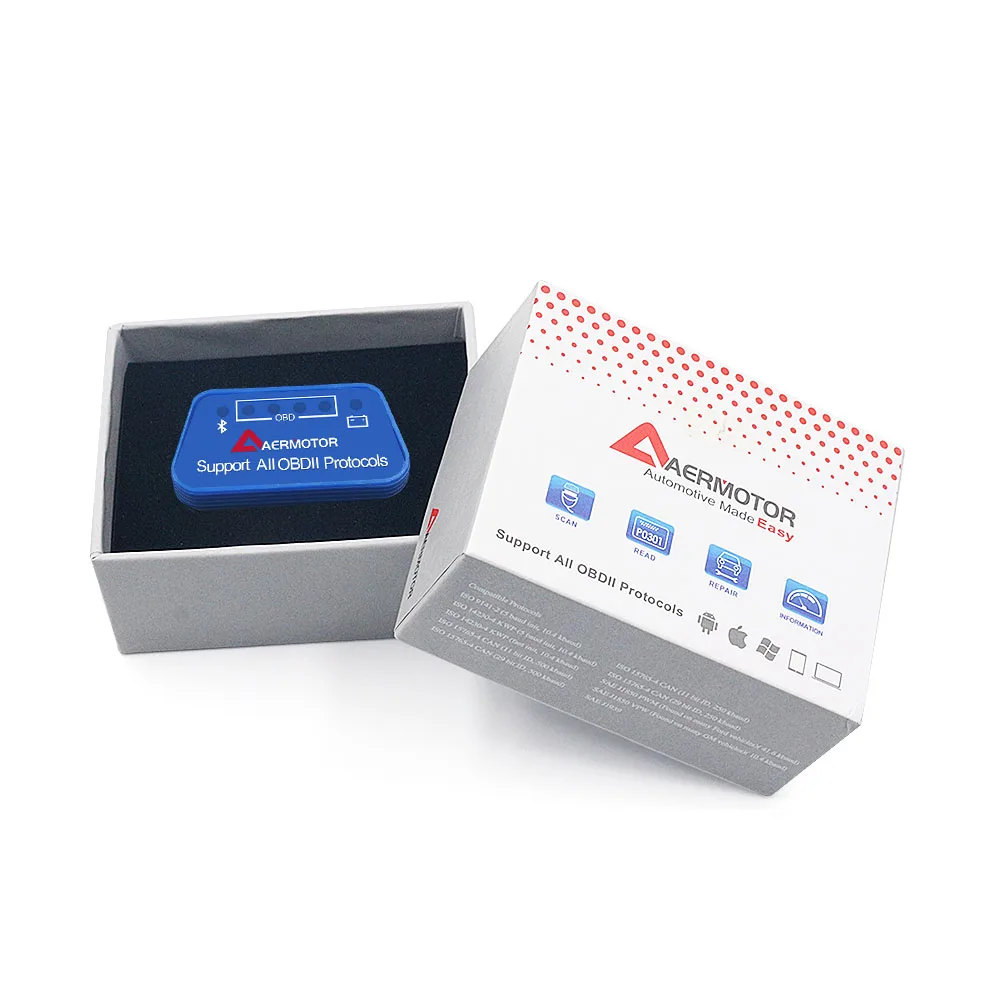OBD2 ELM327 Wi-Fi V1.5 ELM327 V1.5 Bluetooth 3,0/4,0 ELM 327 V1.5/1,5 WI-FI/Bluetooth 4,0 Android/IOS
OBD2 ELM327 Wi-Fi V1.5 ELM327 V1.5 Bluetooth 3,0/4,0 ELM 327 V1.5/1,5 WI-FI/Bluetooth 4,0 Android/IOS