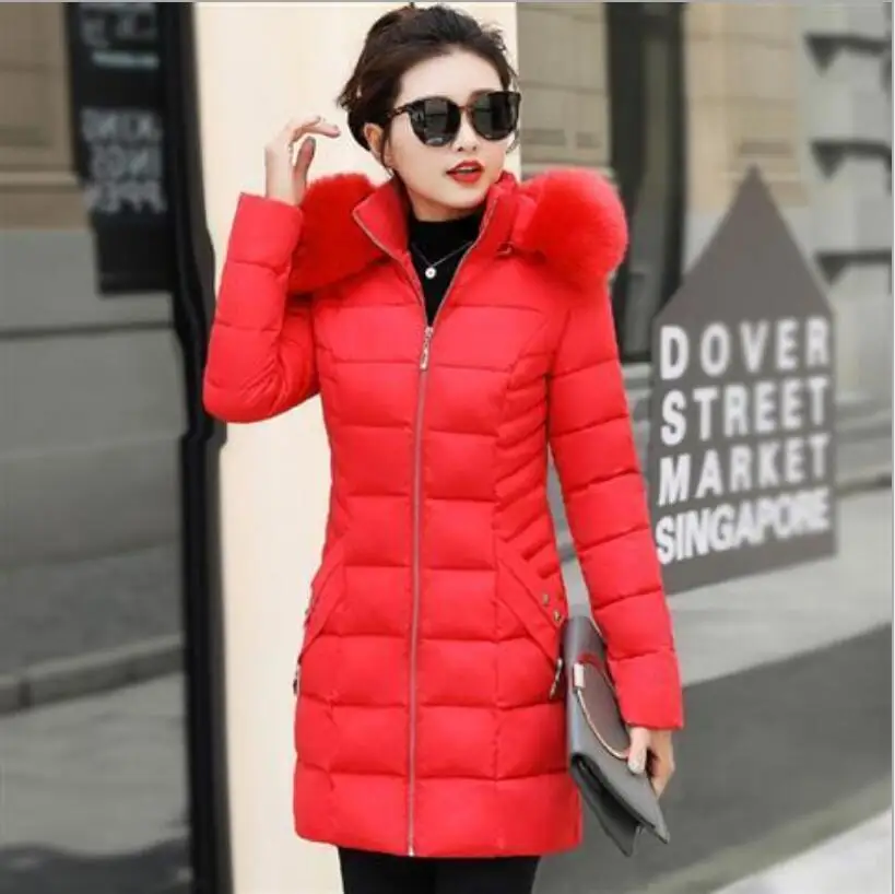 2020 New Women Fashion Long parkas winter Down Cotton Jacket Coat Lady Jacket Pocket Hooded Warm Coats
2020 New Women Fashion Long parkas winter Down Cotton Jacket Coat Lady Jacket Pocket Hooded Warm Coats