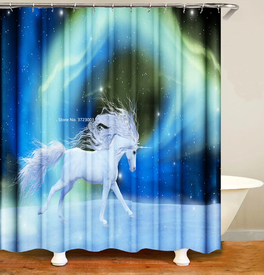 Европейская мультяшная занавеска для душа с единорогом, водонепроницаемая занавеска для душа, креативное украшение для ванной комнаты с кр... 
Европейская мультяшная занавеска для душа с единорогом, водонепроницаемая занавеска для душа, креативное украшение для ванной комнаты с кр...