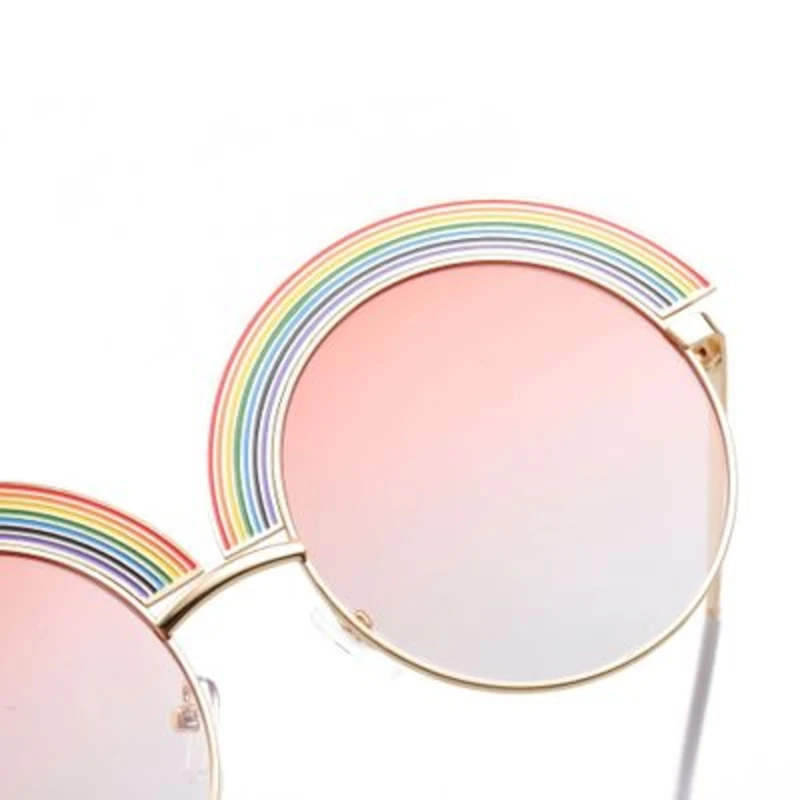 new fashion round rainbow sunglasses women 2020 luxury brand gradient pink lens sun glasses ladies party prom Gafas de sol
new fashion round rainbow sunglasses women 2020 luxury brand gradient pink lens sun glasses ladies party prom Gafas de sol