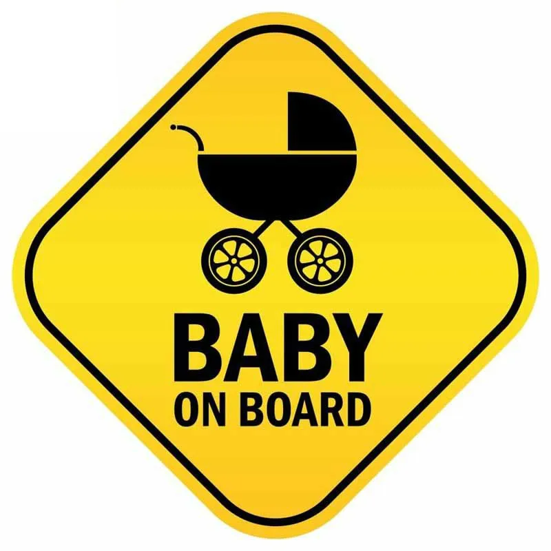New Creative Baby on Board Car Sticker Car Window Decorative Vinyl PVC 7cm X 7cm 
New Creative Baby on Board Car Sticker Car Window Decorative Vinyl PVC 7cm X 7cm
