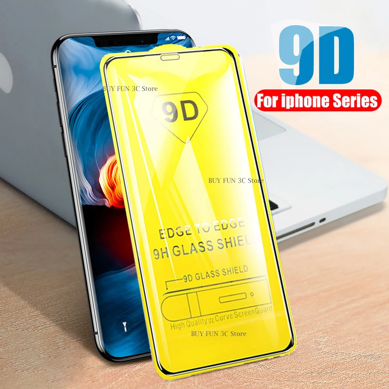 Новинка 9D закаленное стекло для iPhone 6 6S 7 8 Plus 6s aphone i Защитная пленка экрана 9H |