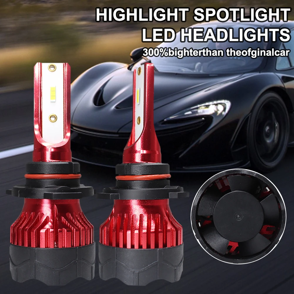 2Pcs H4 H7 Car Headlight Bulb H1 H3 H11 9005 9006 LED Bulb Waterproof 60W 10000LM Car Light Bulbs Automobiles Auto Head Lamp Kit
2Pcs H4 H7 Car Headlight Bulb H1 H3 H11 9005 9006 LED Bulb Waterproof 60W 10000LM Car Light Bulbs Automobiles Auto Head Lamp Kit