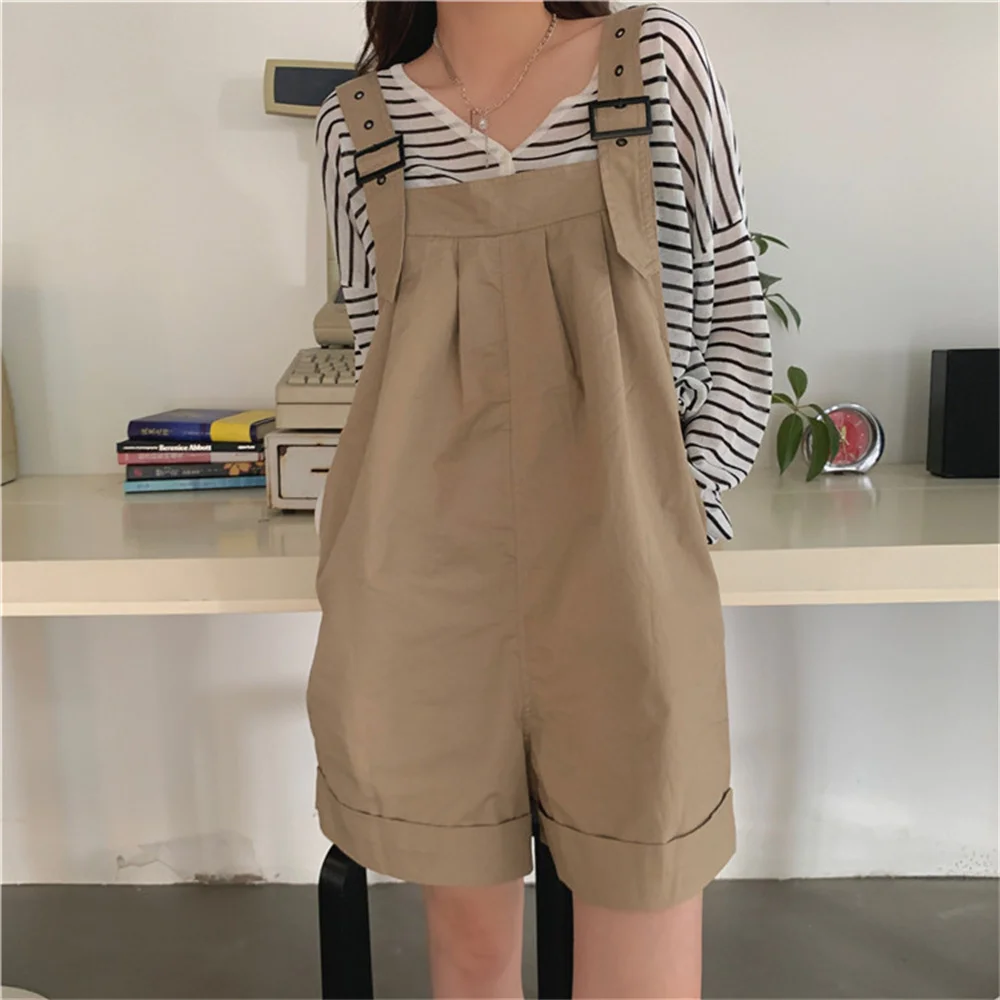 Alien Kitty Stylish Loose-Fitting Wide-Legged Overalls Curl 2021 Summer Hot Solid Casual All Match Femme Chic Streetwear Shorts
Alien Kitty Stylish Loose-Fitting Wide-Legged Overalls Curl 2021 Summer Hot Solid Casual All Match Femme Chic Streetwear Shorts