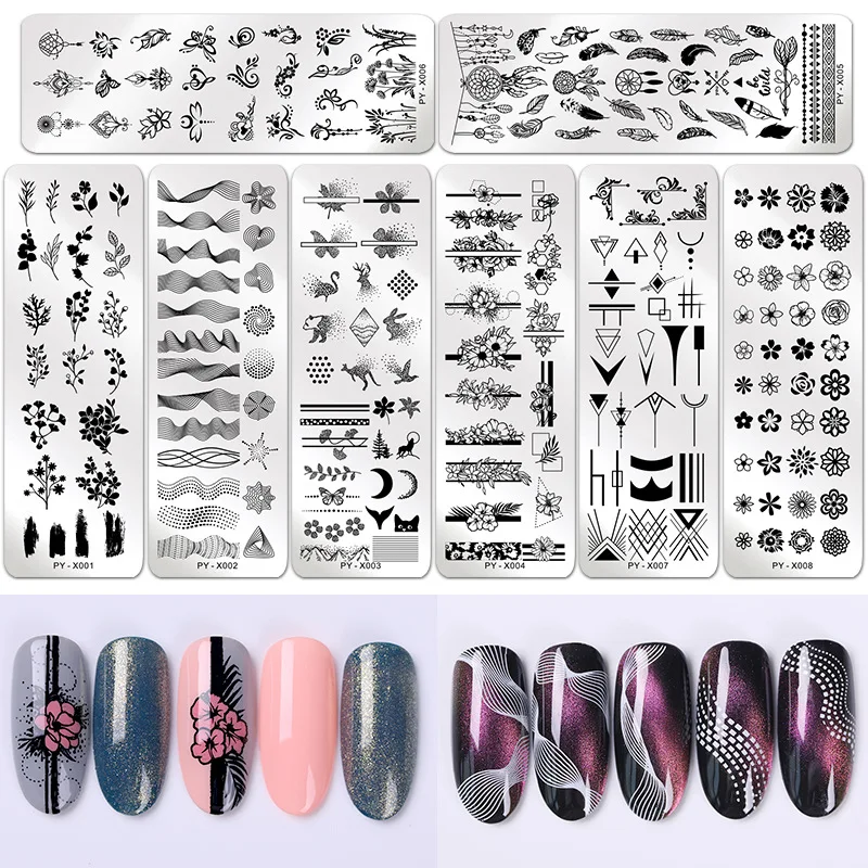 Nail Art Stainless Steel Blue Film Templates Stamping Plate Image Design Flower Printing Transfer DIY Template for Nail Tool
Nail Art Stainless Steel Blue Film Templates Stamping Plate Image Design Flower Printing Transfer DIY Template for Nail Tool