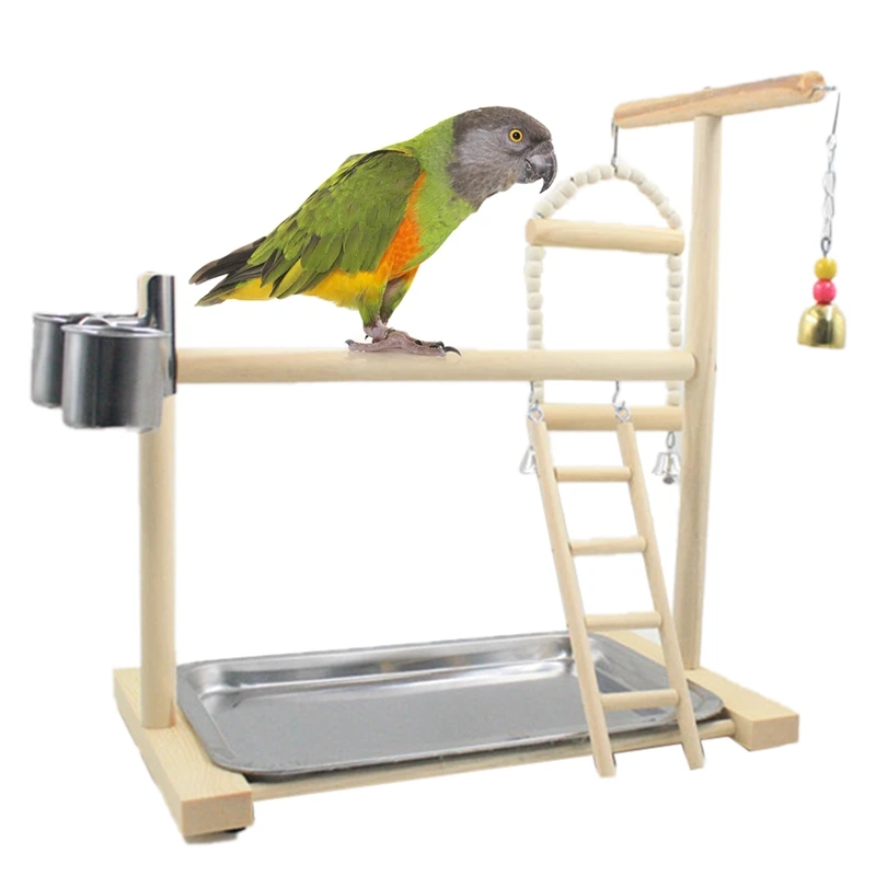 Parrot Playground Natural Wooden Bite Proof Bird Play Stand Parrot Exercise Gym Bird Supplies Pet Products
Parrot Playground Natural Wooden Bite Proof Bird Play Stand Parrot Exercise Gym Bird Supplies Pet Products