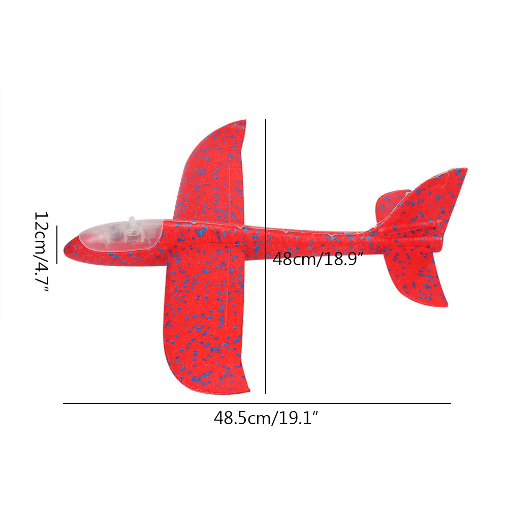 Hand Throw Airplane EPP Foam Launch Fly Glider Planes Model Aircraft Glow Aeroplane Outdoor Fun Toys For Children Party Game
Hand Throw Airplane EPP Foam Launch Fly Glider Planes Model Aircraft Glow Aeroplane Outdoor Fun Toys For Children Party Game