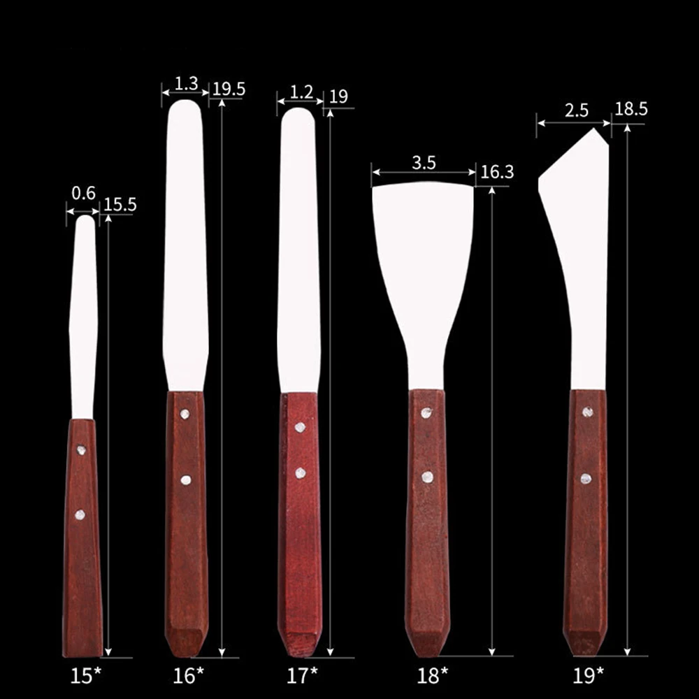Palette Knife Painting Stainless Steel Spatula Palette Knife Oil Paint Metal Knives Wood Handle, Painting Knife Mixing Scraper
Palette Knife Painting Stainless Steel Spatula Palette Knife Oil Paint Metal Knives Wood Handle, Painting Knife Mixing Scraper
