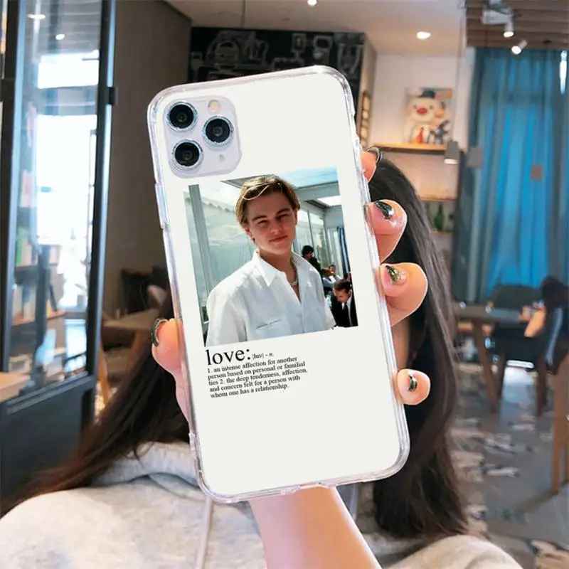 Leonardo DiCaprio Customer Phone Case Transparent soft For iphone 5 5s 5c se 6 6s 7 8 11 12 plus mini x xs xr pro max
Leonardo DiCaprio Customer Phone Case Transparent soft For iphone 5 5s 5c se 6 6s 7 8 11 12 plus mini x xs xr pro max