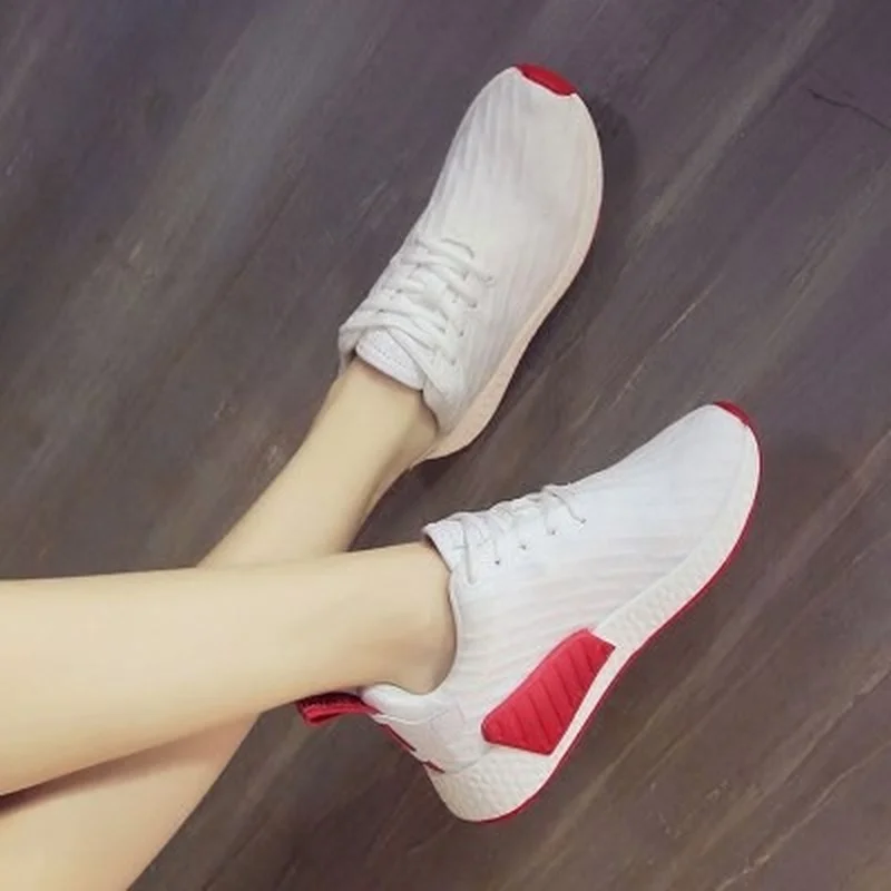 Женские кроссовки трикотажные Akexiya, однотонные, черные, белые, дышащие, для путешествий, для спорта, 2021 
Женские кроссовки трикотажные Akexiya, однотонные, черные, белые, дышащие, для путешествий, для спорта, 2021