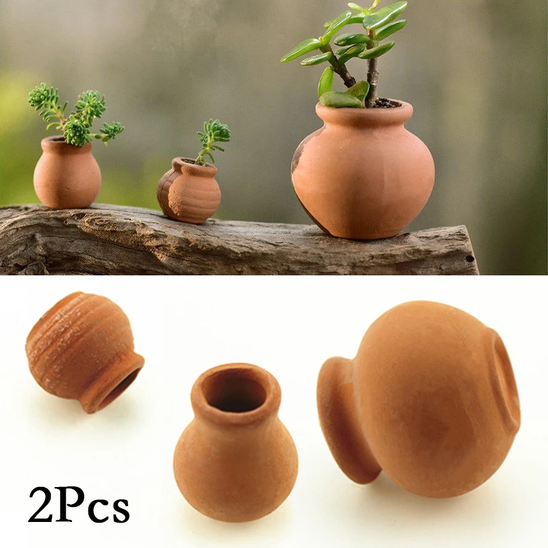 2PCS Mini Flower Pots Clay Plant Pot Flower Pots Nursery Pots For Planter Wedding Decoration Craft Garden Decoration
2PCS Mini Flower Pots Clay Plant Pot Flower Pots Nursery Pots For Planter Wedding Decoration Craft Garden Decoration