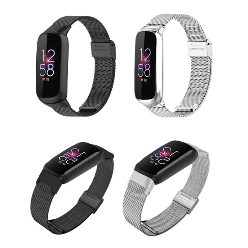 Ремешок на запястье подходит для металлического сетчатого ремешка fitbit luxe 
Ремешок на запястье подходит для металлического сетчатого ремешка fitbit luxe