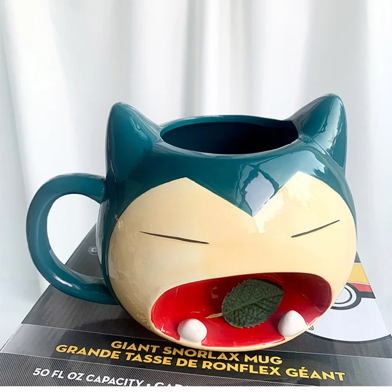 1000ml Large Capacity Coffee Mug 3D Snorlax Mug Cartoon Ceramic Water Milk Tea Cup Creative Children Boys Girl Gift
1000ml Large Capacity Coffee Mug 3D Snorlax Mug Cartoon Ceramic Water Milk Tea Cup Creative Children Boys Girl Gift