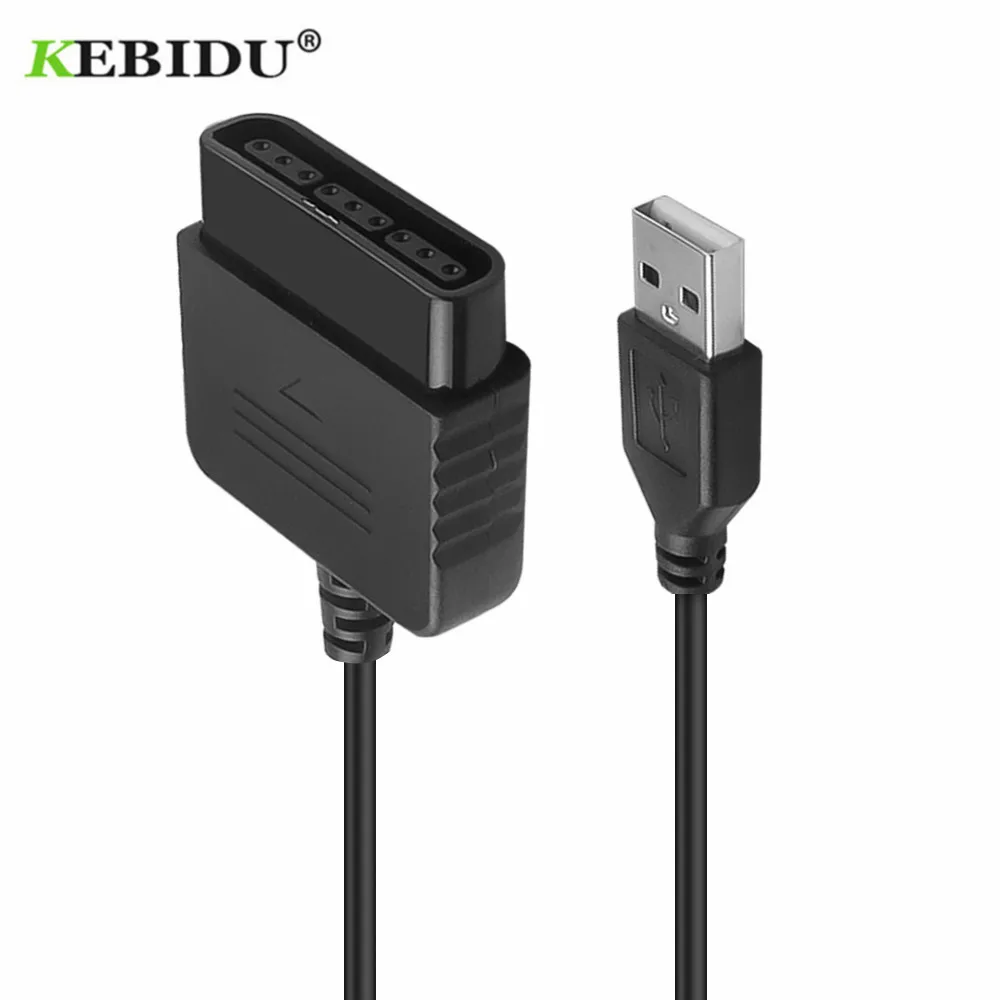 Адаптер KEBIDU для игрового контроллера USB конвертер без драйвера Sony PS1 PS2 Play Station 2