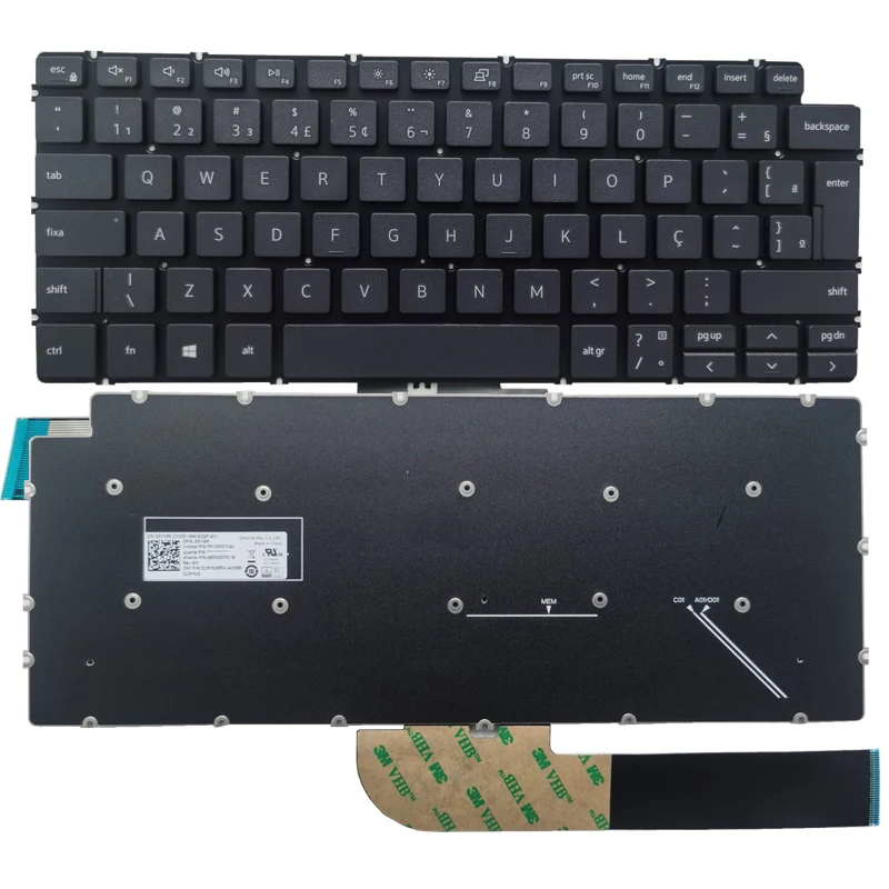 New BR laptop Keyboard FOR DELL 14-5390 5391 7391 5490 5491 7491 5498 7490 Brazil keyboard NO backlight
New BR laptop Keyboard FOR DELL 14-5390 5391 7391 5490 5491 7491 5498 7490 Brazil keyboard NO backlight