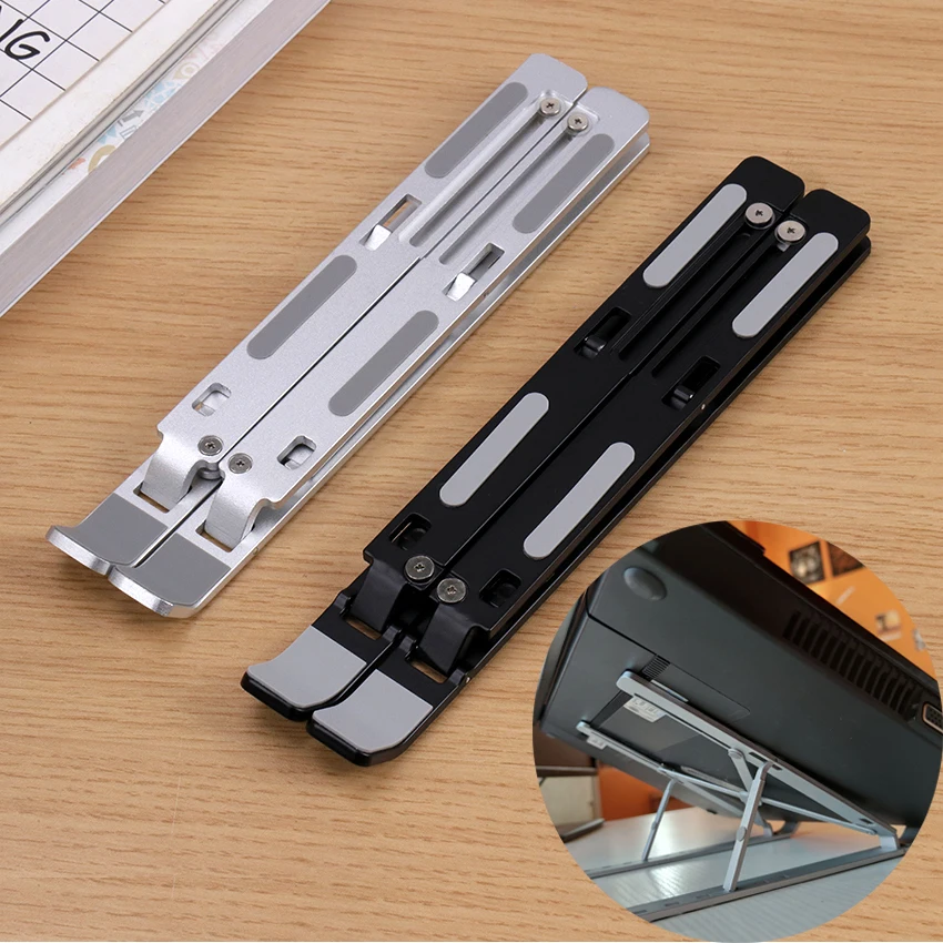 1PC Portable Laptop Stand Aluminium Foldable Notebook Support Laptop Base Macbook Pro Holder Adjustable Computer Accessories
1PC Portable Laptop Stand Aluminium Foldable Notebook Support Laptop Base Macbook Pro Holder Adjustable Computer Accessories
