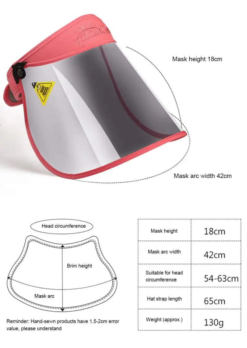 Ultraviolet Polarized Sun Visor Hats For Women Outdoor Travel Fishing Biking Cover Face Sun Hat Cycling Equipment
Ultraviolet Polarized Sun Visor Hats For Women Outdoor Travel Fishing Biking Cover Face Sun Hat Cycling Equipment