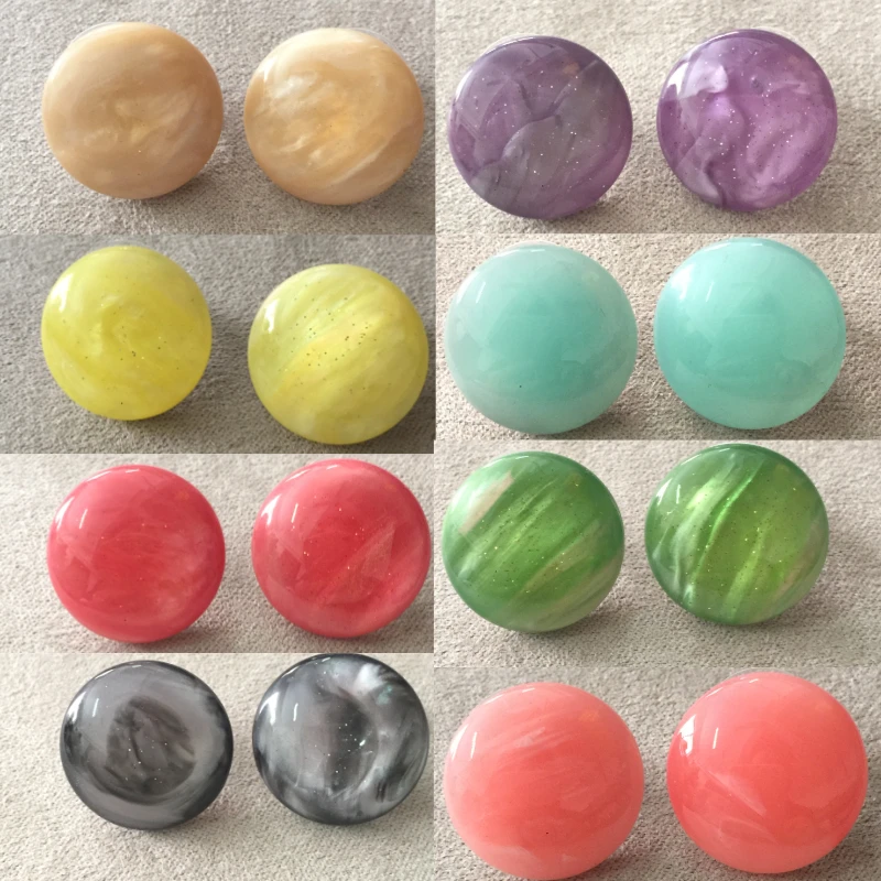 Trendy Cute Small round acrylic Stud Earrings for Women Fashion Jewelry Statement
Trendy Cute Small round acrylic Stud Earrings for Women Fashion Jewelry Statement