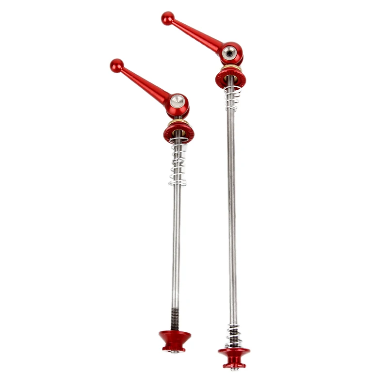 Bicycle Skewers 1 Pair Ultralight Titanium Quick Release Bicycle Hub Skewers for MTB Road Bike,Red
Bicycle Skewers 1 Pair Ultralight Titanium Quick Release Bicycle Hub Skewers for MTB Road Bike,Red
