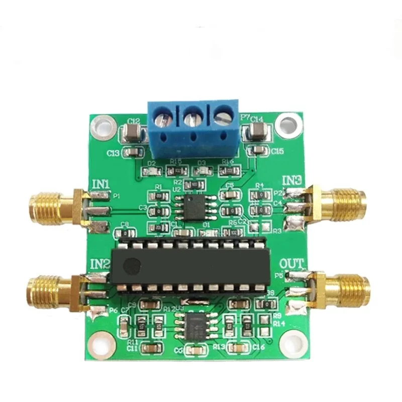 AD630 PLL Amplifier Module Lock in Amplifier Module Phase Sensitive Detection / Weak Signal Conditioning / Balanced Modulation
AD630 PLL Amplifier Module Lock in Amplifier Module Phase Sensitive Detection / Weak Signal Conditioning / Balanced Modulation