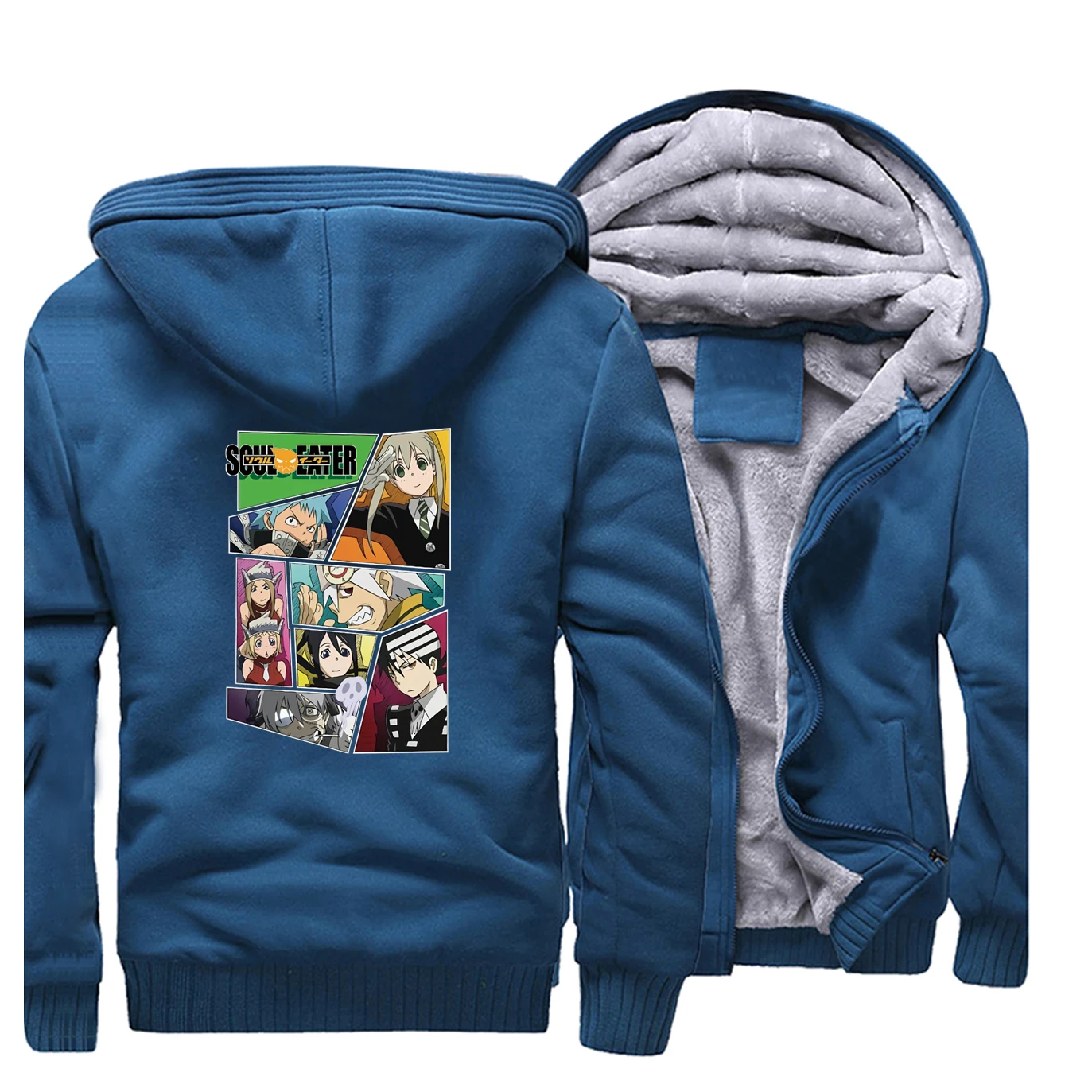 Creative Pattern Soul Eater Male Jacket Winter Raglan Thick Mens Hoodies Casual Stylish Brand Outwear Homme Streetwear Tracksuit
Creative Pattern Soul Eater Male Jacket Winter Raglan Thick Mens Hoodies Casual Stylish Brand Outwear Homme Streetwear Tracksuit