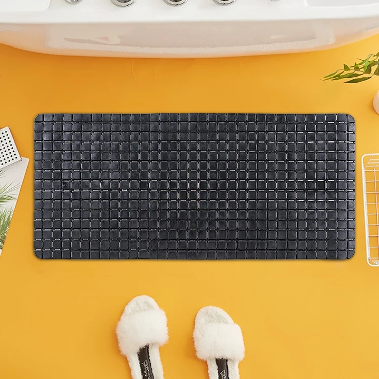 Bath Tub Shower Mat 78x35CM Non-Slip, Bathtub Mat with Suction Cups, Machine Washable Bathroom Mats with Drain Holes
Bath Tub Shower Mat 78x35CM Non-Slip, Bathtub Mat with Suction Cups, Machine Washable Bathroom Mats with Drain Holes