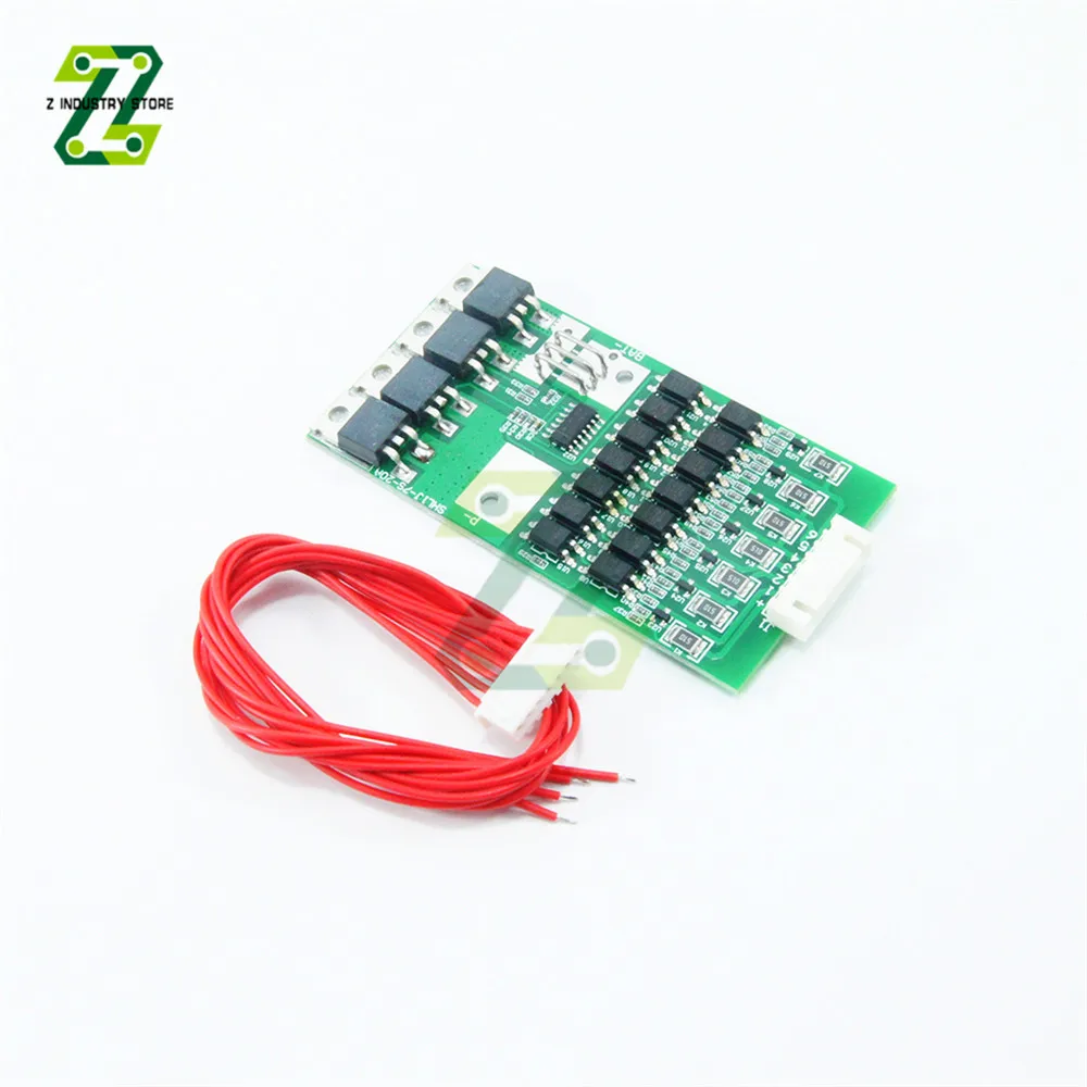 7S 24V 20A Lithium Battery BMS Protection Board With Matching Cable Balancing Function
7S 24V 20A Lithium Battery BMS Protection Board With Matching Cable Balancing Function