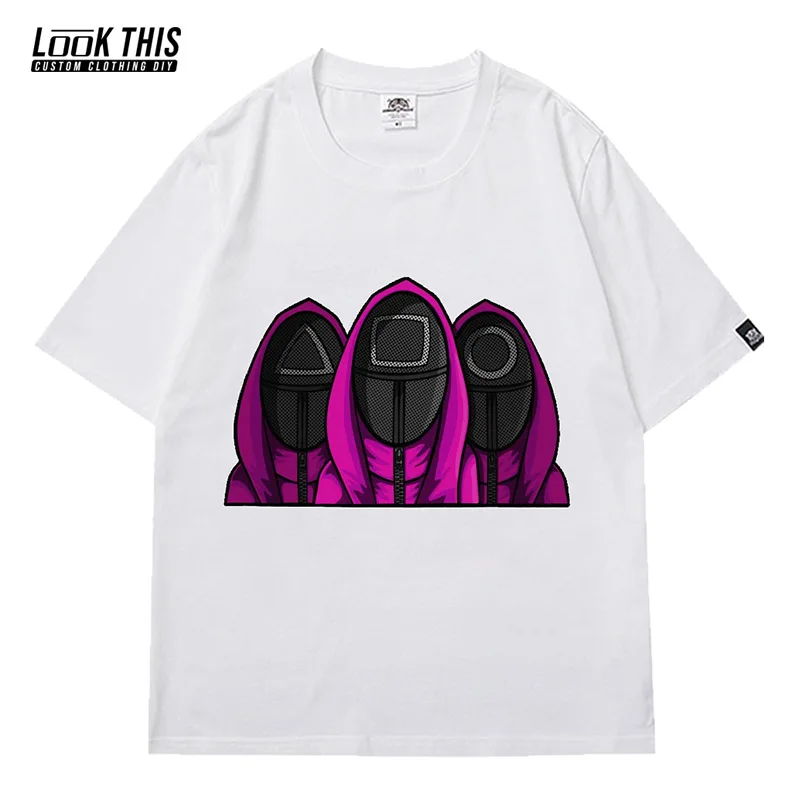 Squid Game Korea Hot Teleplay Cosplay T-shirts Men's T-shirt Oversized T-shirt 2011 New Cartoon Tops Unisex Kawaii Short Sleeve
Squid Game Korea Hot Teleplay Cosplay T-shirts Men's T-shirt Oversized T-shirt 2011 New Cartoon Tops Unisex Kawaii Short Sleeve