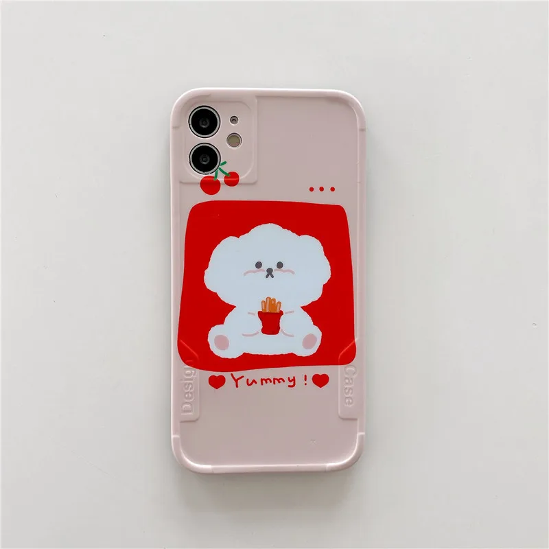 Retro bear cherry Chow chow dog Case For iPhone 11 Pro Max case Cute Silicone cover for iPhone XS MAX XR X 7 8 Plus 7Plus case
Retro bear cherry Chow chow dog Case For iPhone 11 Pro Max case Cute Silicone cover for iPhone XS MAX XR X 7 8 Plus 7Plus case