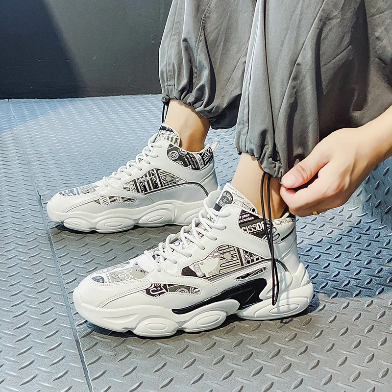 Brand Men Sneakers 2020 Men's Casual Shoes Outdoor Sports Erkek Ayakkabi Shoes High-top Shoes Zapatillas Footwears Dropshipping
Brand Men Sneakers 2020 Men's Casual Shoes Outdoor Sports Erkek Ayakkabi Shoes High-top Shoes Zapatillas Footwears Dropshipping