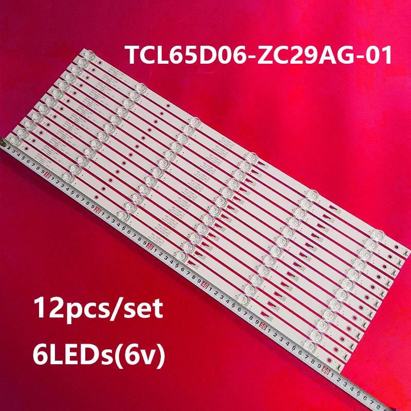 LED Backlight strip 6 lamp for TCL65D06-ZC23AG-04 05 65D1800 65HR330M06A7 V0 4C-LB650T-ZC1 ZC2 HRB Hitachi 65R80 AW TV-65UHD4K
LED Backlight strip 6 lamp for TCL65D06-ZC23AG-04 05 65D1800 65HR330M06A7 V0 4C-LB650T-ZC1 ZC2 HRB Hitachi 65R80 AW TV-65UHD4K