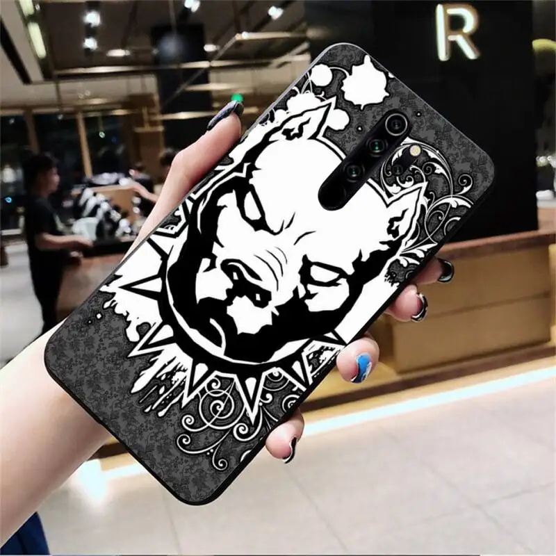 YJZFDYRM Pitbull dog Black мягкий чехол для телефона из ТПУ Redmi Note 9 8 8T 8A 7 6 6A Go Pro Max K20 |