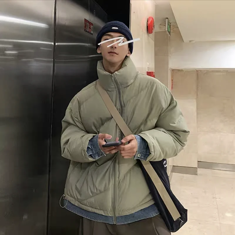 2021 winter new cotton clothes men's Korean version trend thickened cotton clothes tide brand winter coat
2021 winter new cotton clothes men's Korean version trend thickened cotton clothes tide brand winter coat