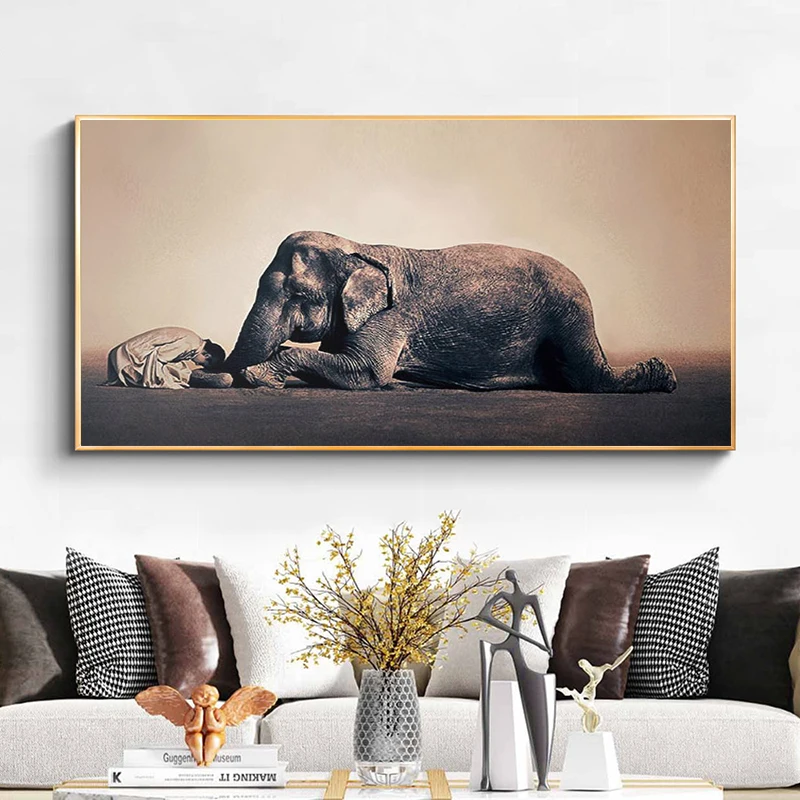 Buddhism Modern Canvas Painting HD Poster Printing Zen Home Decoration Elephant Religion Art Wall Pictures For Living Room Decor
Buddhism Modern Canvas Painting HD Poster Printing Zen Home Decoration Elephant Religion Art Wall Pictures For Living Room Decor