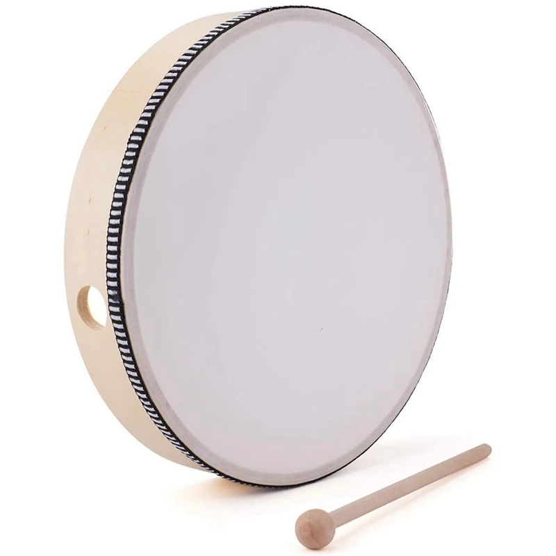 2 Pcs 6 Inch Hand Drum Kids Percussion Wood Frame Drum with Drum Stick,Early Education Educational Toy Hand Drum
2 Pcs 6 Inch Hand Drum Kids Percussion Wood Frame Drum with Drum Stick,Early Education Educational Toy Hand Drum